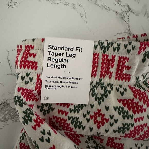 Nike Sportswear Club Fleece Jogger Pants Beige Red - Picture 5 of 7